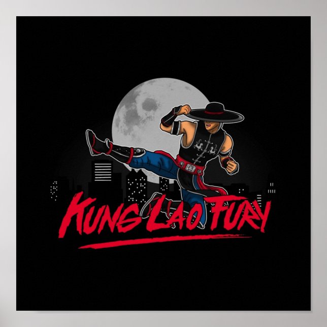 Póster Kung Lao Fury (Frente)
