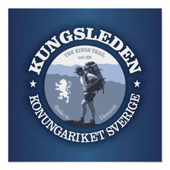Póster Kungsleden (Anverso)