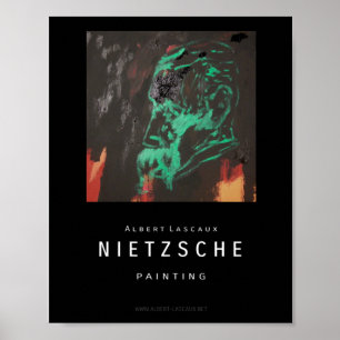 Póster Kunstposter 'NIETZSCHE'