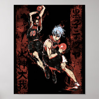 Póster Kuroko y Taiga