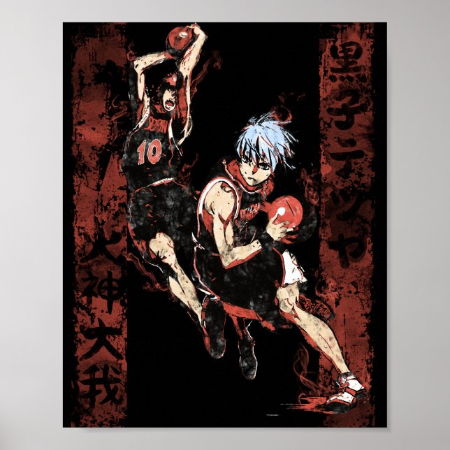 Póster Kuroko y Taiga (Frente)