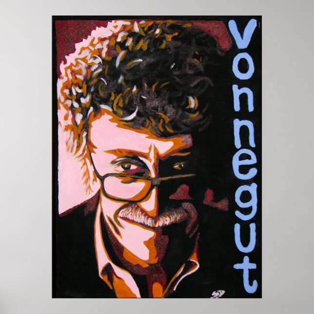 Póster Kurt Vonnegut (Frente)