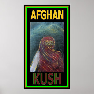 PÓSTER KUSH AFGANO