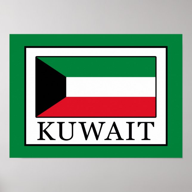Póster Kuwait (Frente)