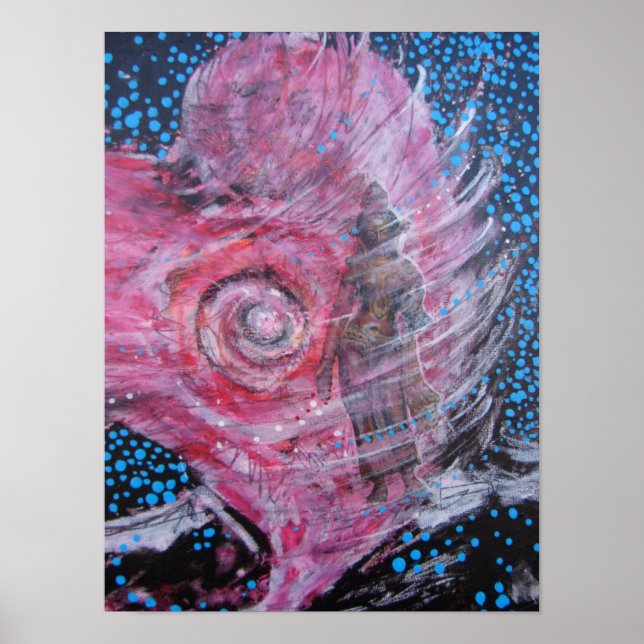 Póster Kwan Yin es la diosa de la bondad y la compasión (Frente)