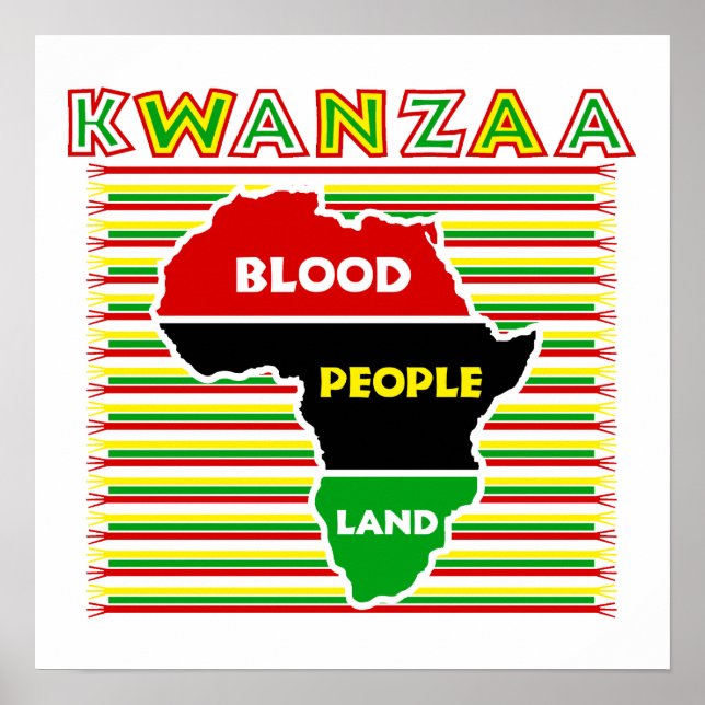 Póster Kwanzaa (Frente)