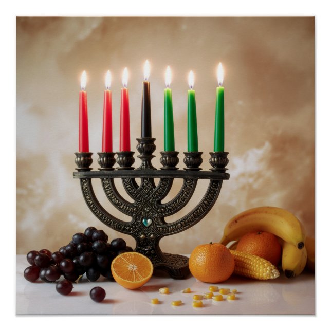 PÓSTER KWANZAA (Anverso)