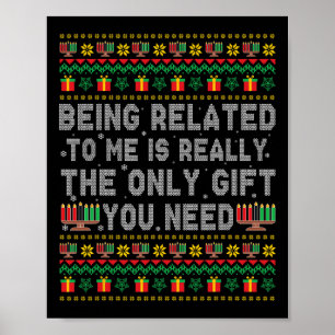 Póster Kwanzaa Estar Relacionado Conmigo Es Realmente El