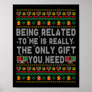 Póster Kwanzaa Estar Relacionado Conmigo Es Realmente El