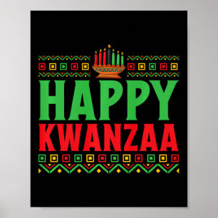 Póster Kwanzaa - Feliz Kwanzaa