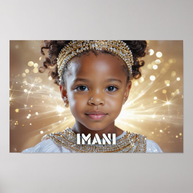 PÓSTER KWANZAA - IMANI - (Frente)