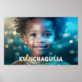 PÓSTER KWANZAA - KUJICHAGULIA - 
