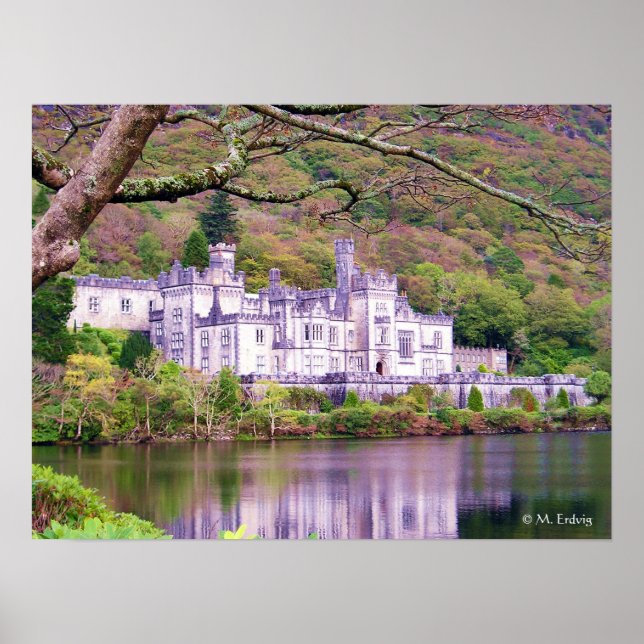 Póster Kylemore Abbey Ireland Poster (Frente)