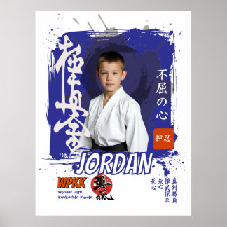 Póster Kyokushin Dojo Student Belt Commemoration