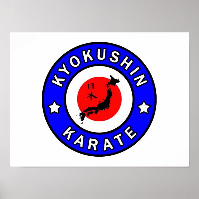 Póster Kyokushin Karate (Frente)