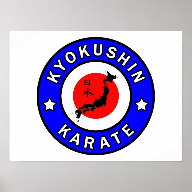 Póster Kyokushin Karate (Frente)