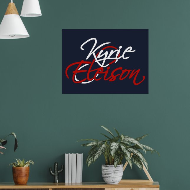 Póster Kyrie Eleison (Salón 1)