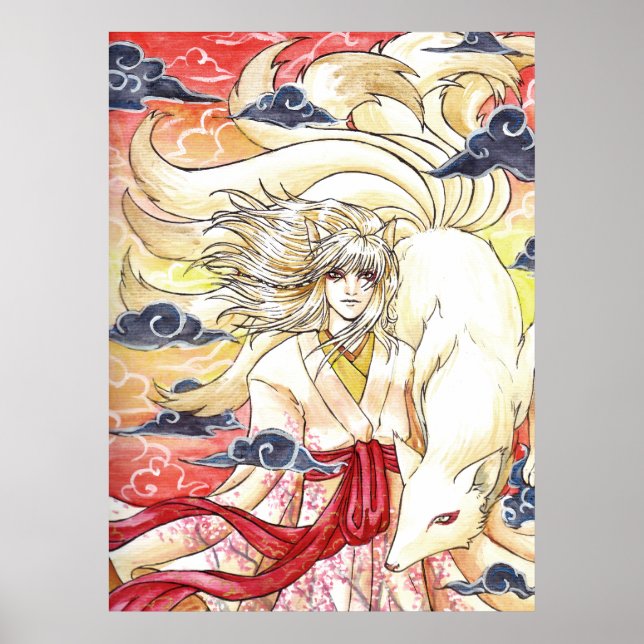 Póster Kyuubi no Kitsune (Frente)