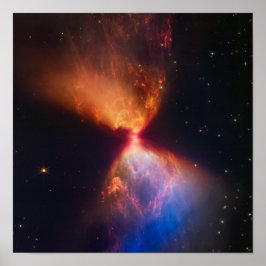 Póster L1527 y Protostar James Webb Telescope