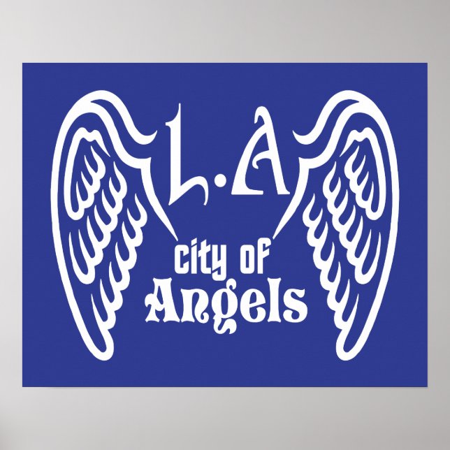 Póster L.A. Wings personalizado poster de color (Frente)