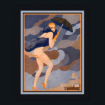 Póster "L' Etourdie" Art Deco 1927<br><div class="desc">1927 Art Deco Print de Fabius Lorenzi titulada "L'Etourdie.</div>