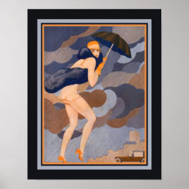 Póster "L' Etourdie" Art Deco 1927