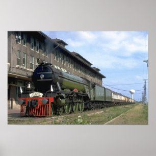 Póster L&N 4-6-2 con el "Scotsman del vuelo "