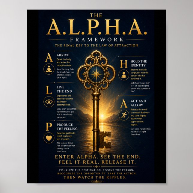 Póster La A.L.P.H.A. (Frente)