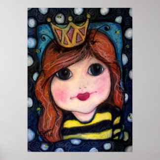 Póster La abeja reina