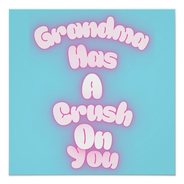 Póster La abuela está enamorada de ti (Anverso)