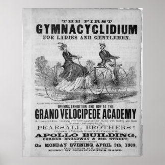 Póster La Academia Grand Velocipede