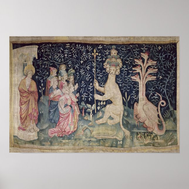 Póster La adoración de la bestia (Frente)