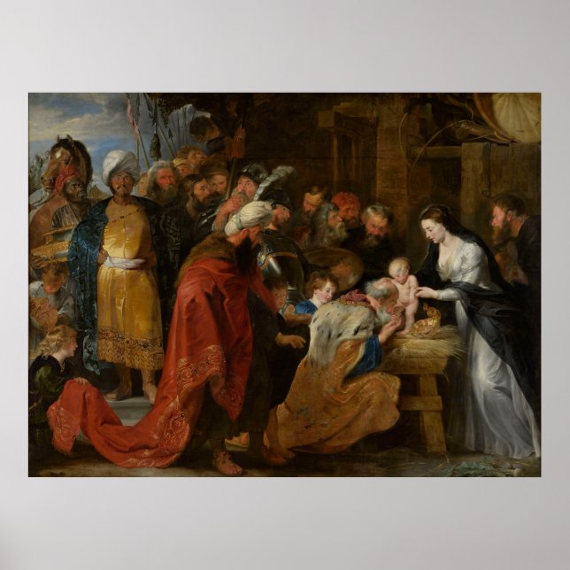 Póster La adoración del Magi (Lyon) (Frente)