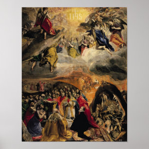 Póster La Adoración del Nombre de Jesús, c.1578