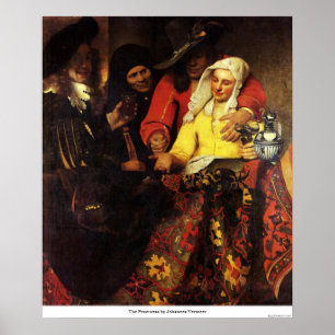 Póster La adquisición de Johannes Vermeer