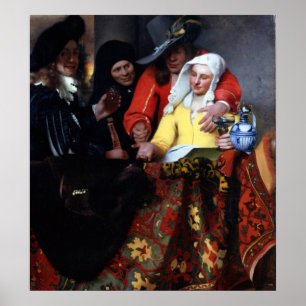 Póster La adquisición de Johannes Vermeer
