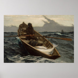 Póster La advertencia de niebla