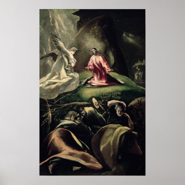 Póster La agonía en el jardín (Frente)