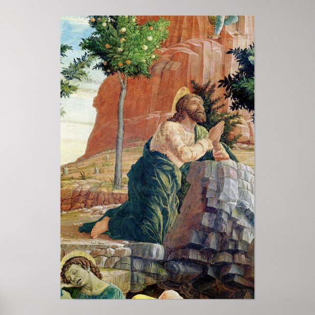 Póster La agonía en el jardín (Frente)