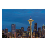 La aguja espacial y el centro de Seattle