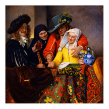 La alcahueta de Johannes Vermeer 