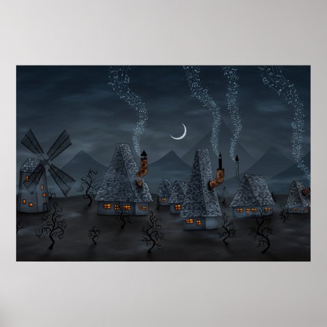 Póster La Aldea De Los Músicos (Frente)