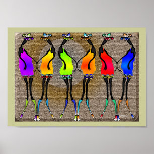 Póster La alegría de estar embarazada