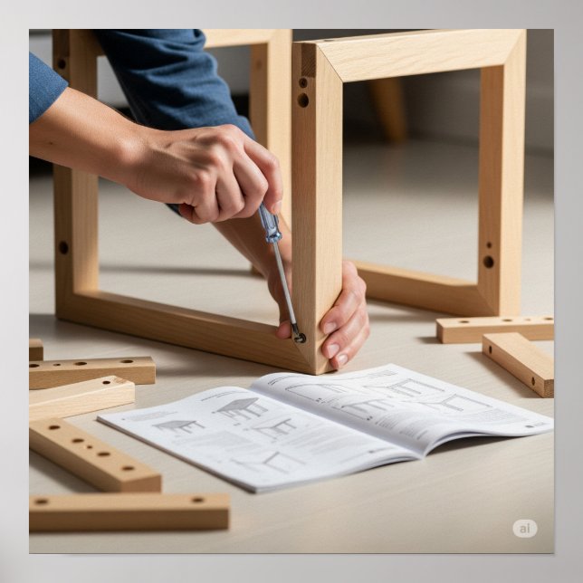 Póster La alegría de la Asamblea (Frente)