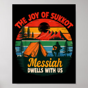 Póster La Alegría De Sukkot Mesías Habita Con Nosotros Ho