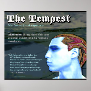 Póster La aliteración de la tempestad