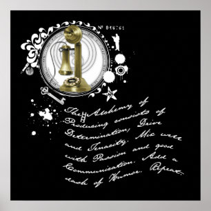 Póster La alquimia de la producción