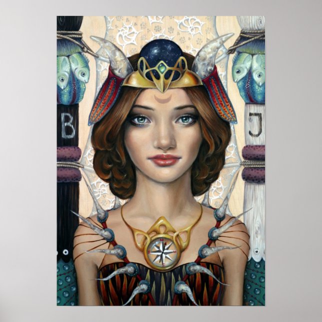 Póster La alta sacerdotisa (Frente)