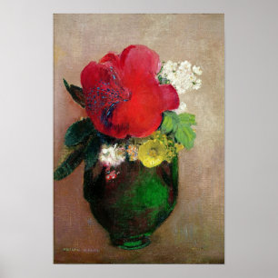 Póster La amapola roja