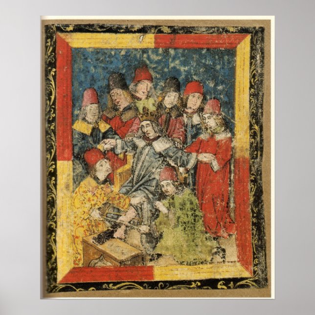 Póster La amputación de Federico III (Frente)